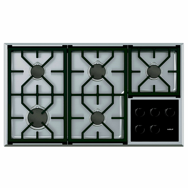 Wolf ICBCG365TS Transitional Gas Hob 1