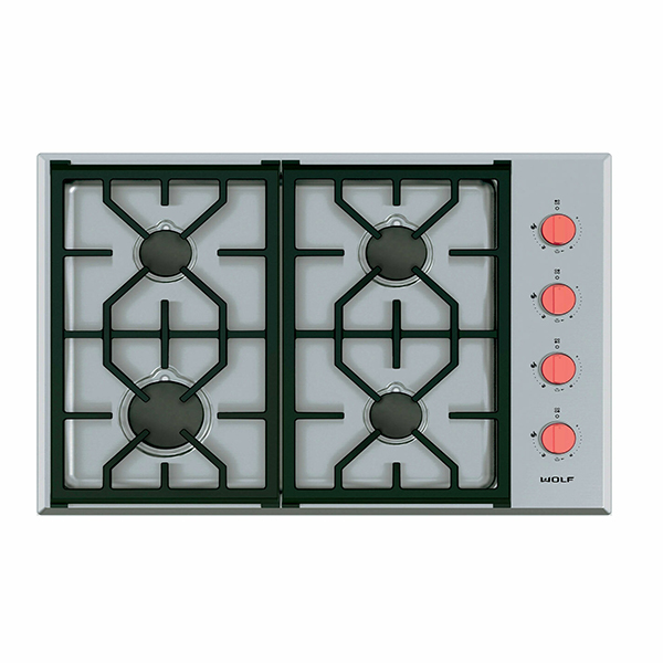 Wolf ICBCG304PS Professional Gas Hob 1