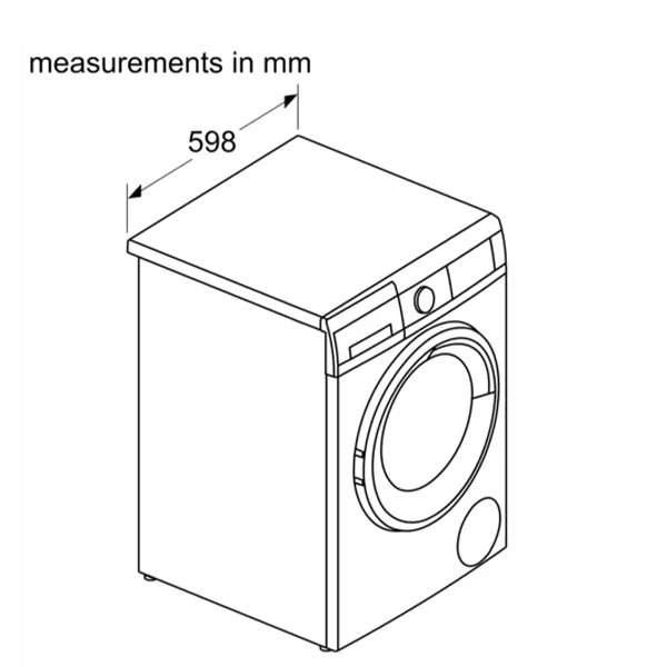 Siemens iQ300 WN34A1U8GB Washer Dryer 2