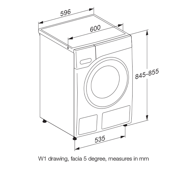 Miele WWB680 Twin Dos Washing Machine 2