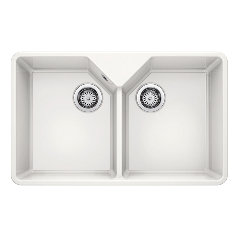 Blanco VILLAE FARM HOUSE DOUBLE Double Inset Sink Ceramic - 525164 1