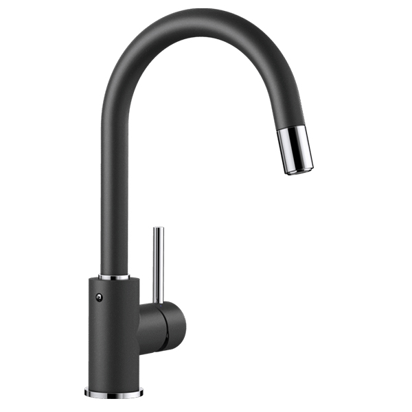 Blanco Mida-S SILGRANIT-Look Pull Out Tap 1