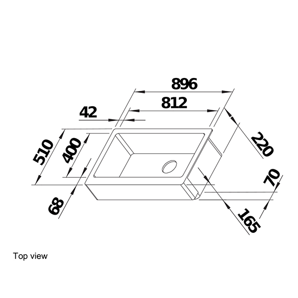 Blanco VINTERA XL 9-UF Undermount Sink 5