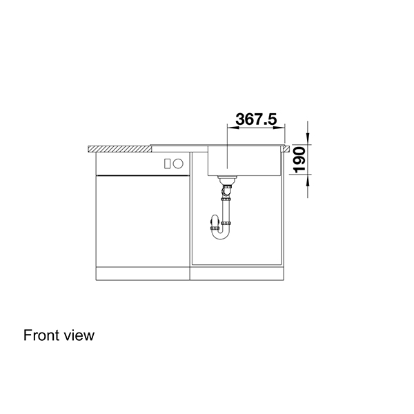 Blanco LEGRA XL 6 S Silgranit Inset Sink 4