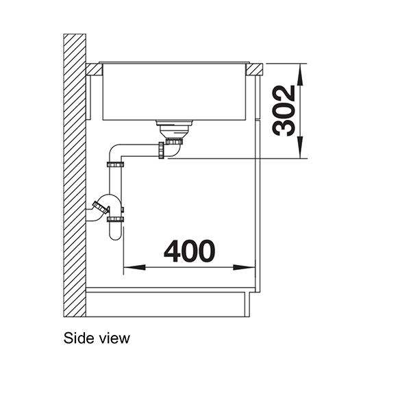 Blanco AXIA III XL 6 S Silgranit Inset Sink 5