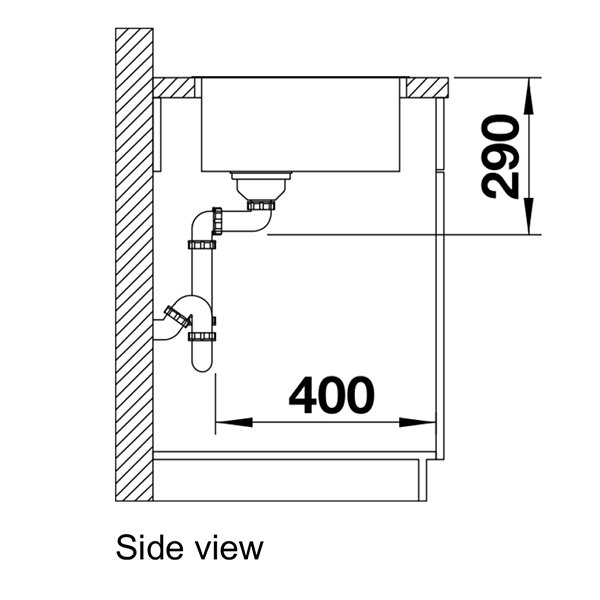 Blanco ANDANO 340 IF Inset Sink 5