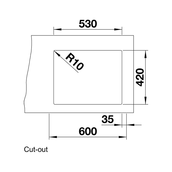 Blanco CLARON XL 60-U Undermount Sink 3