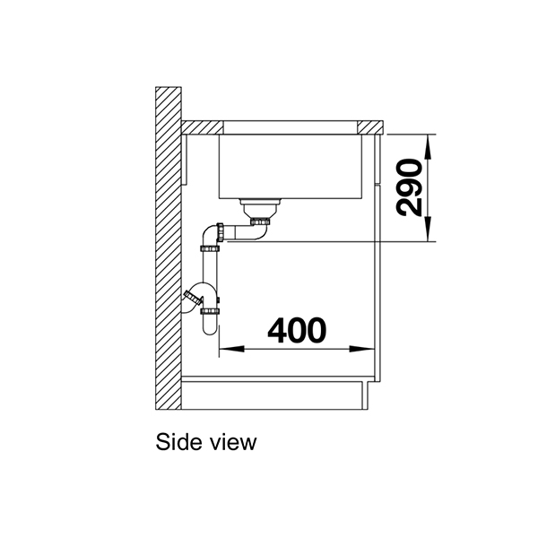 Blanco CLARON XL 60-U Undermount Sink 5