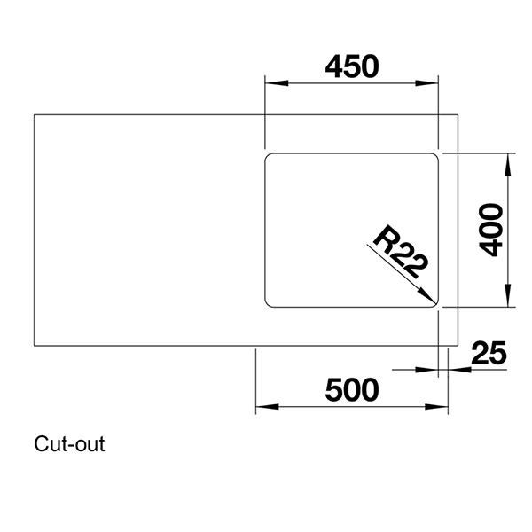 Blanco Andano 450-U Undermount Sink 3