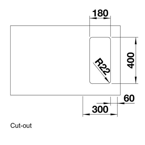 Blanco  ANDANO 180-U Undermount Sink 2