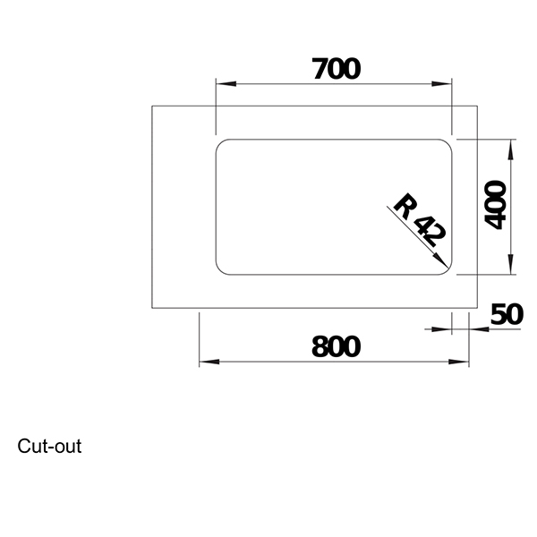 Blanco SOLIS 700U Undermount Sink 3