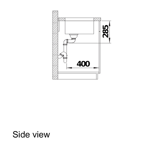 Blanco SOLIS 700U Undermount Sink 5