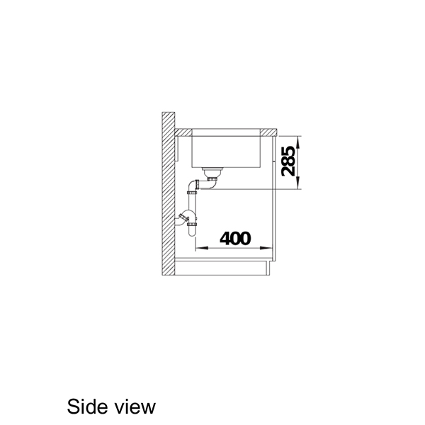 Blanco SOLIS 450-U Undermount Sink 4