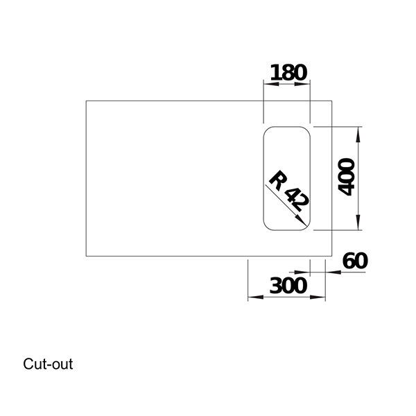 Blanco SOLIS 180-U Undermount Sink 3