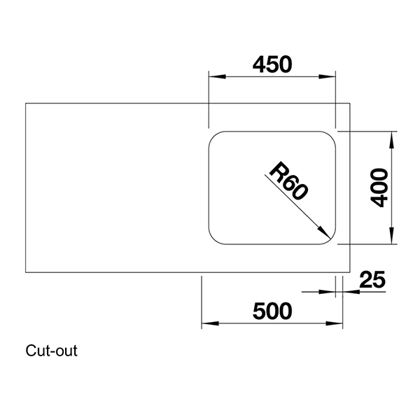 Blanco SUPRA 450-U Undermount Sink 3