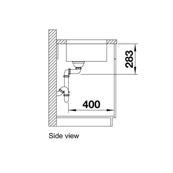 Blanco SUPRA 450-U Undermount Sink 5