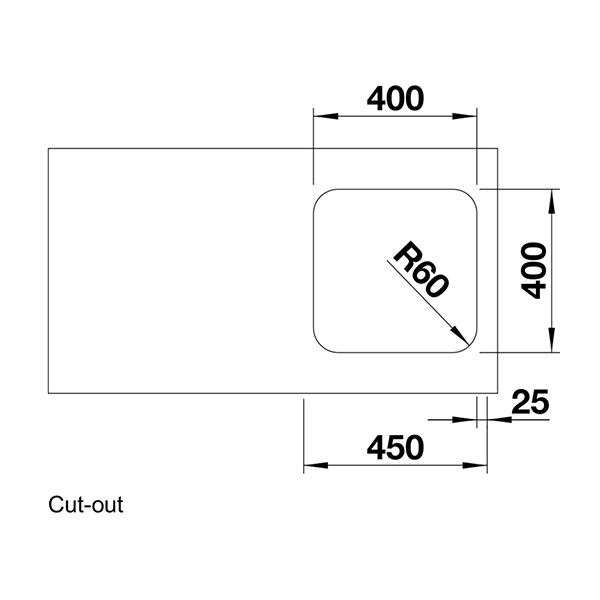 Blanco SUPRA 400-U Undermount Sink 3