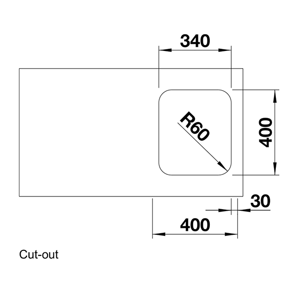 Blanco SUPRA 340-U Undermount Sink 3