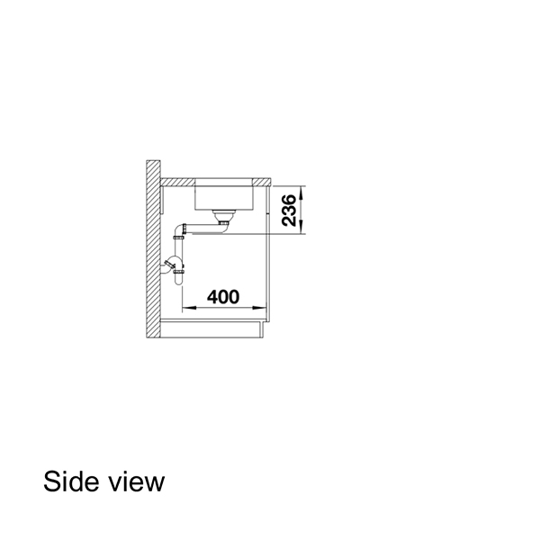 Blanco Supra 160-U Undermount Sink 5