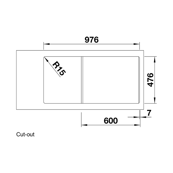 Blanco ANDANO XL 6 S-IF Inset Sink 3