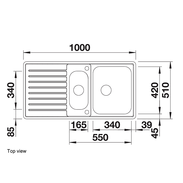 Blanco CLASSIC PRO 6 S IF Inset Sink 2