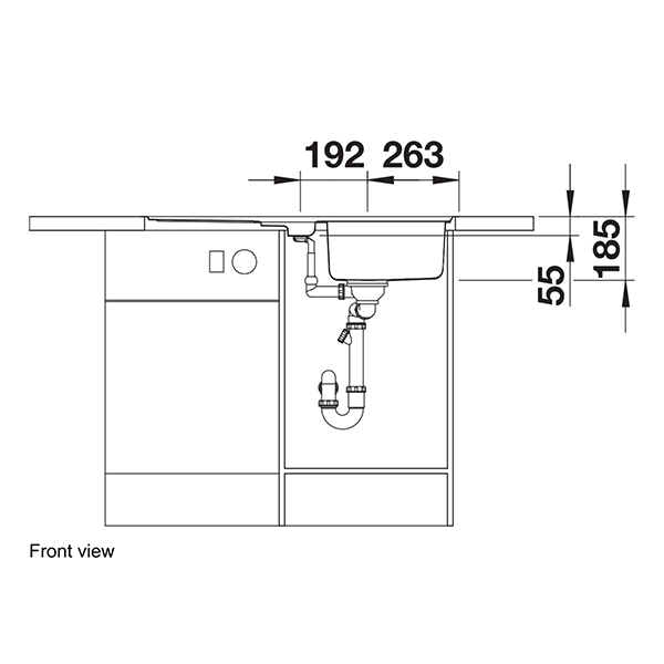 Blanco CLASSIC Pro 5 S-IF Inset Sink 4