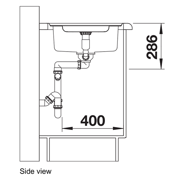 Blanco CLASSIC Pro 5 S-IF Inset Sink 5