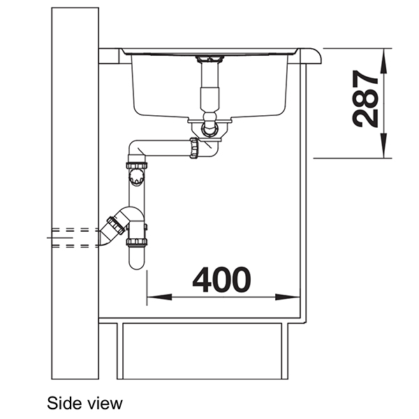 Blanco CLASSIC PRO 45 S IF Inset Sink 4