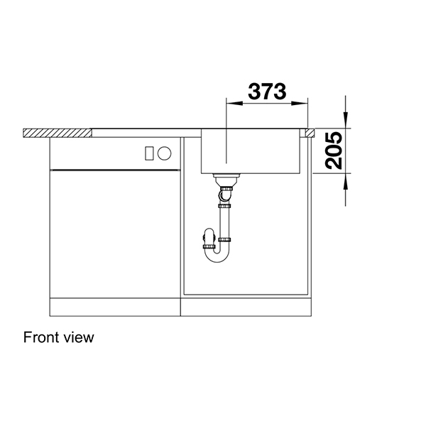 Blanco Classimo XL 6 SI-F Inset Sink 4