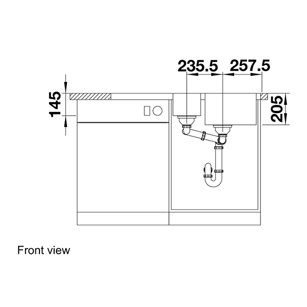 Blanco LEMIS 6 SIF Inset Sink 4