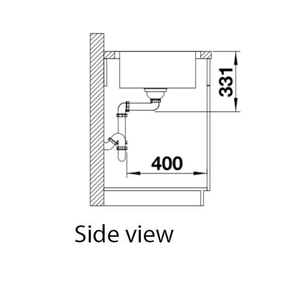 Blanco LEMIS XL 6 S IF Inset Sink 4