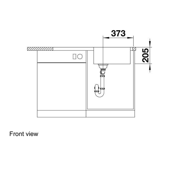 Blanco LEMIS XL 6 S IF Inset Sink 5