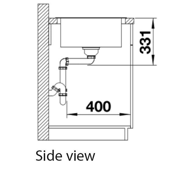 Blanco Lemis 45 SIF Inset Sink 5