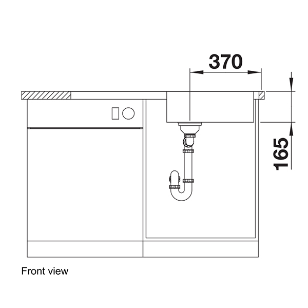 Blanco LANTOS XL 6 S-IF Inset Sink 4