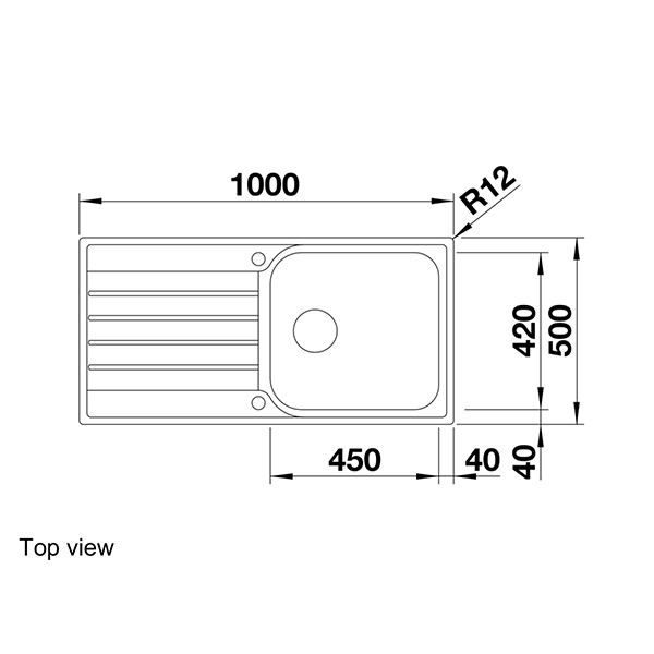 Blanco LIVIT XL 6 S Inset Sink 2