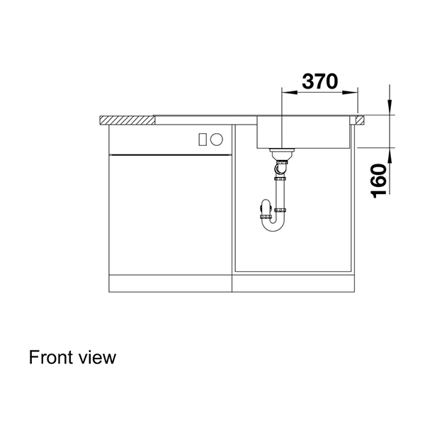 Blanco LIVIT XL 6 S Inset Sink 4