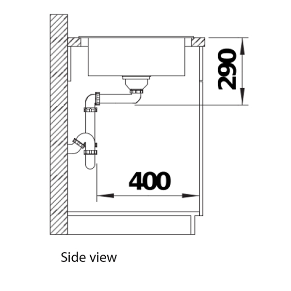 Blanco LIVIT 45 S SALTO Inset Sink 5