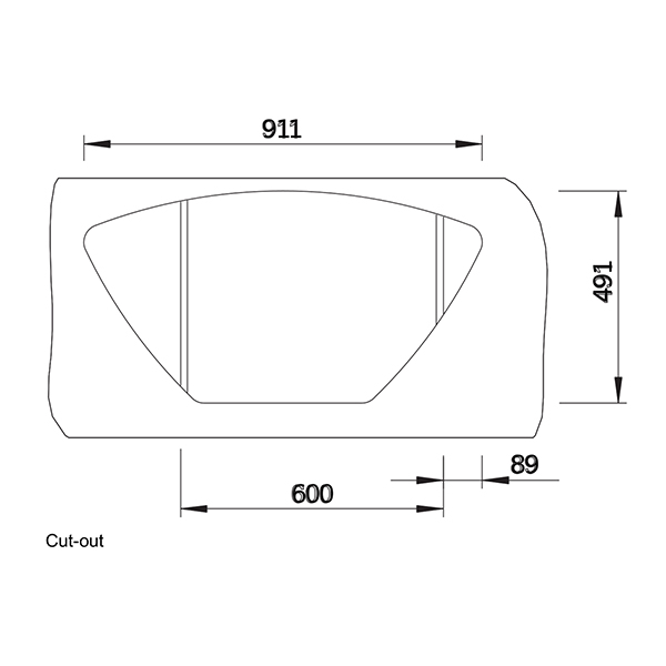 Blanco LANTOS 9EIF RH Bowl Inset Sink 3