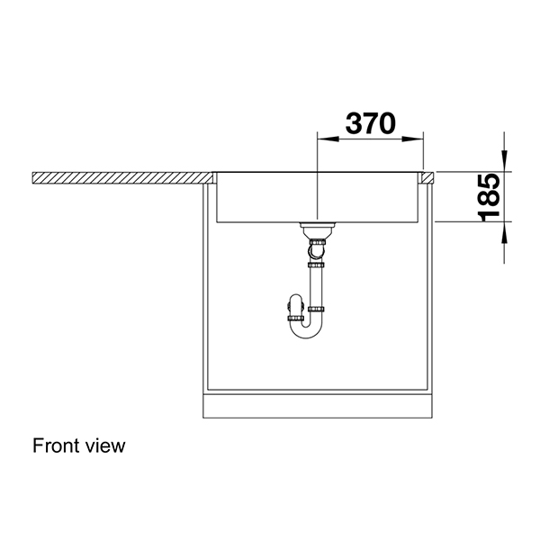 Blanco Zerox Durinox 700IF Inset Sink 4