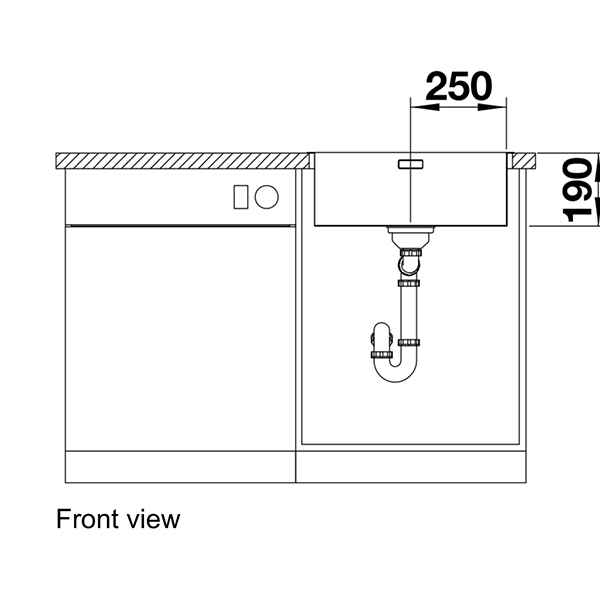 Blanco Andano 500-IF Inset Sink 4