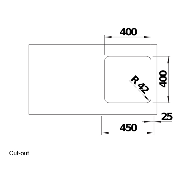 Blanco SOLIS 400 U Undermount Sink 3