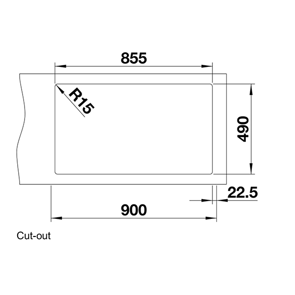 Blanco ANDANO 400 400 IF/A 3