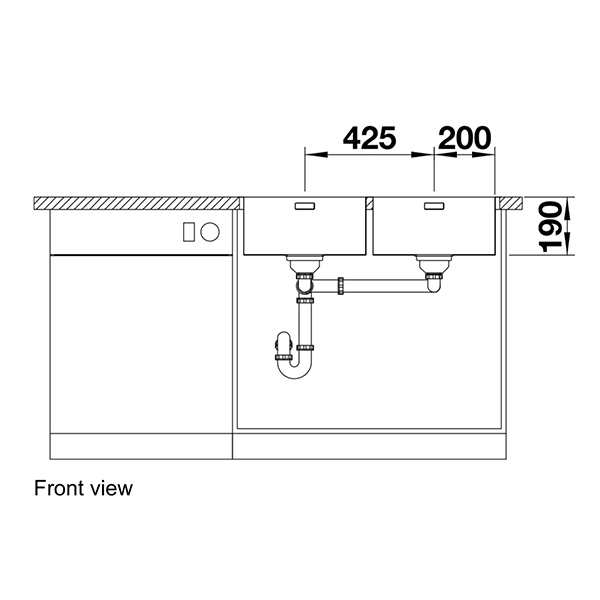 Blanco ANDANO 400 400 IF/A 4