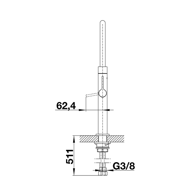 Blanco CULINA-S MINI Mixer Tap  - Semi Professional 3