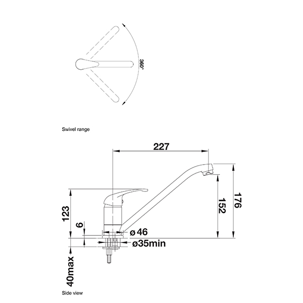 Blanco DARAS UK 3L HIGH PRESSURE Tap 2