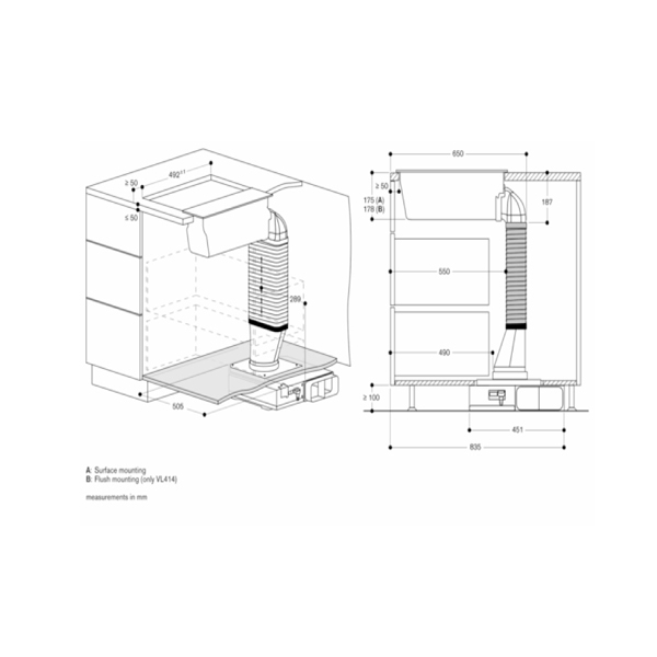 Gaggenau 200 Series VL200120 Vario Domino Downdraft 3