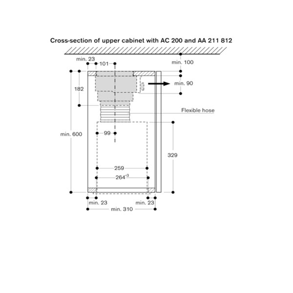 Gaggenau AC200191 Canopy Hood 4