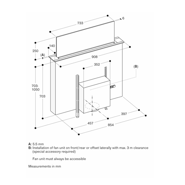 Gaggenau 200 Series AL200190  Downdraft 4