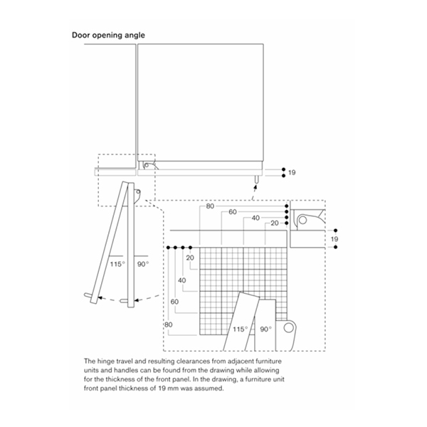 Gaggenau Vario 400 RF410304 Freezer 3