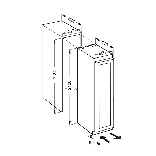 Liebherr Monolith EWT9175 Winecellar 2